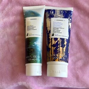 Korres brand new sealed body lotion